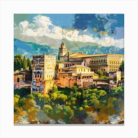 Granada, Spain 1 Canvas Print