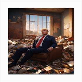 Donald Trump Canvas Print