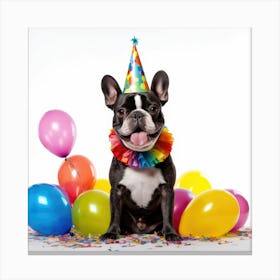 Birthday Dog 1 Canvas Print