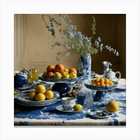 Une Table À Manger Photography In Style Anna Atkin (5) Canvas Print