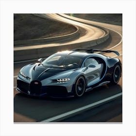 Bugatti Chiron 3 Canvas Print