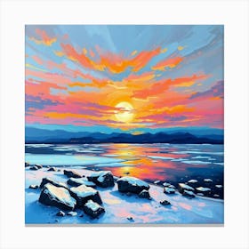 Sunset 5 Canvas Print