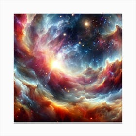 Cosmic Whirl 11 Canvas Print