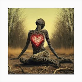 Heart Of The Forest 3 Canvas Print
