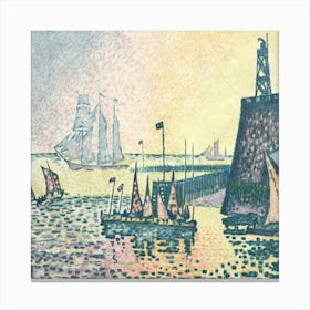 Port Of Saint-Louis Canvas Print