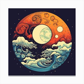 Great Wave 12 Canvas Print