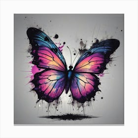 Butterfly Painting 325 Canvas Print