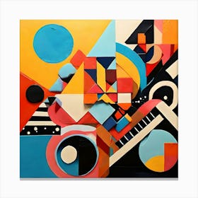 Abstract Painting Canvas Print