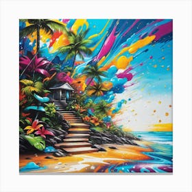 Tropical Paradise 34 Canvas Print