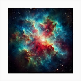 Nebula In Space 2 Canvas Print