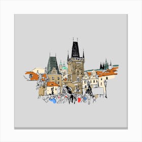 Prague Charles Bridge Canvas Print