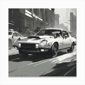 Nissan 350z Canvas Print