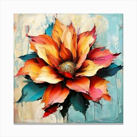 Flower Painting 8 Canvas Print