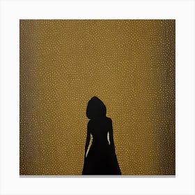 Woman Silhouette Canvas Print