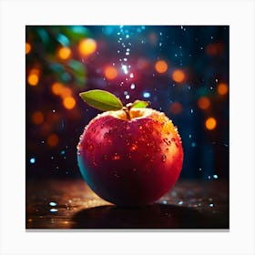 Red Apple Canvas Print