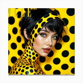 ASIAN MODEL II | COVER ART | POP ART WORLD 2025 Canvas Print