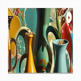 UNIQUE Vase Canvas Print