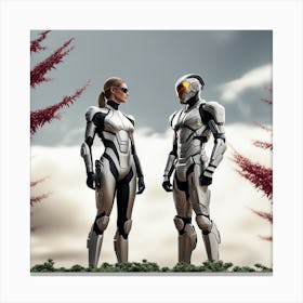 Halo 7 7 Canvas Print