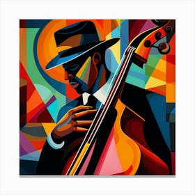 Jazz Musician 87 Canvas Print
