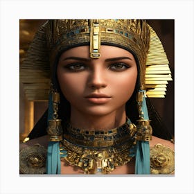 Egyptian Queen 3 Canvas Print