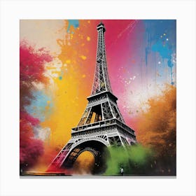 Paris Eiffel Tower 41 Canvas Print