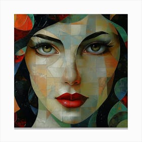 Portrait Of A Woman 7 Canvas Print