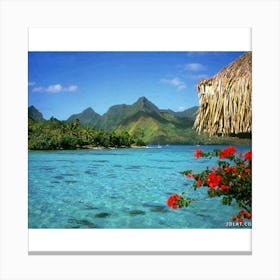 Hawaii Postcard Canvas Print