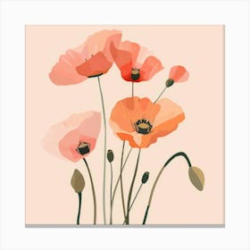 Poppies 59 Canvas Print