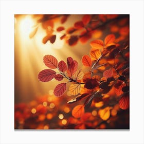 Amber tree 2 Canvas Print