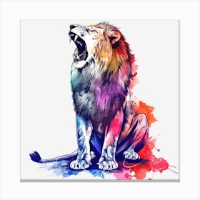 Lion Painting Lienzo