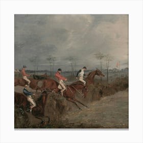 Fox Hunt Canvas Print