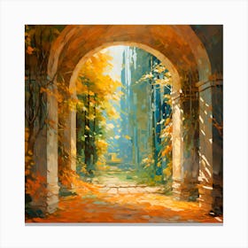 Archway Canvas Print