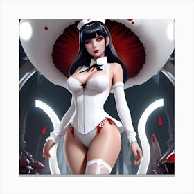 Sexy Nurse 2 Canvas Print