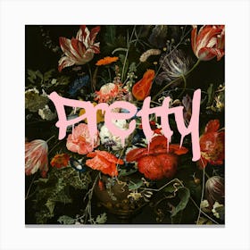 Pretty In Pink Canvas Print