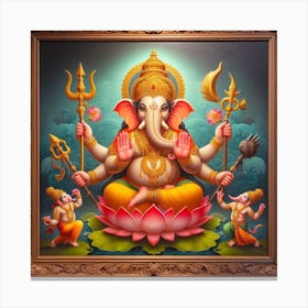Ganesha 43 Canvas Print