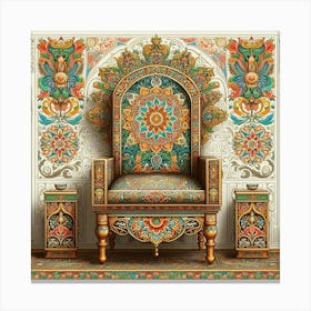 Ornate Throne 2 Canvas Print