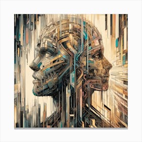 'Cyborg' Canvas Print