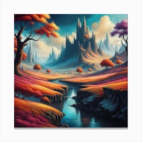 'The Valley' Canvas Print