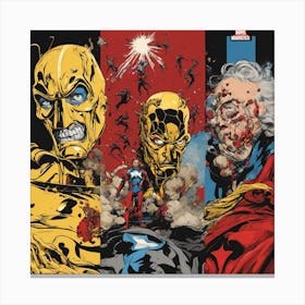 Avengers 3 Canvas Print
