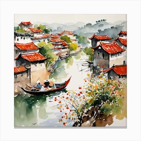 Chinese Painting (50) Canvas Print