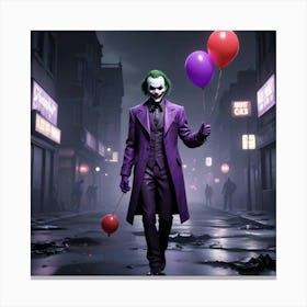 Joker 376 Canvas Print