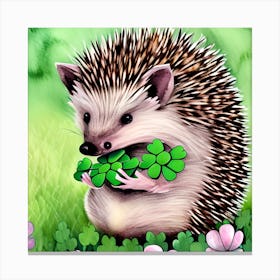 Adorable Hedgehog Canvas Print
