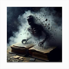 Book Of The Dead 3 Canvas Print