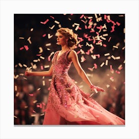 AI Taylor Swift 9 Canvas Print