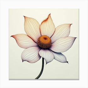 Lotus Flower Canvas Print