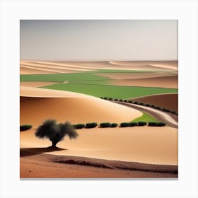 Desert Landscape 50 Canvas Print