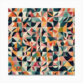 Abstract Geometric Pattern 3 Canvas Print