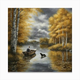 'The Boat' Canvas Print