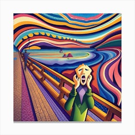 The Scream Image Canvas Print