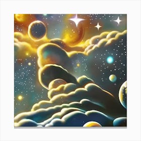 Celestial Canvas Print
